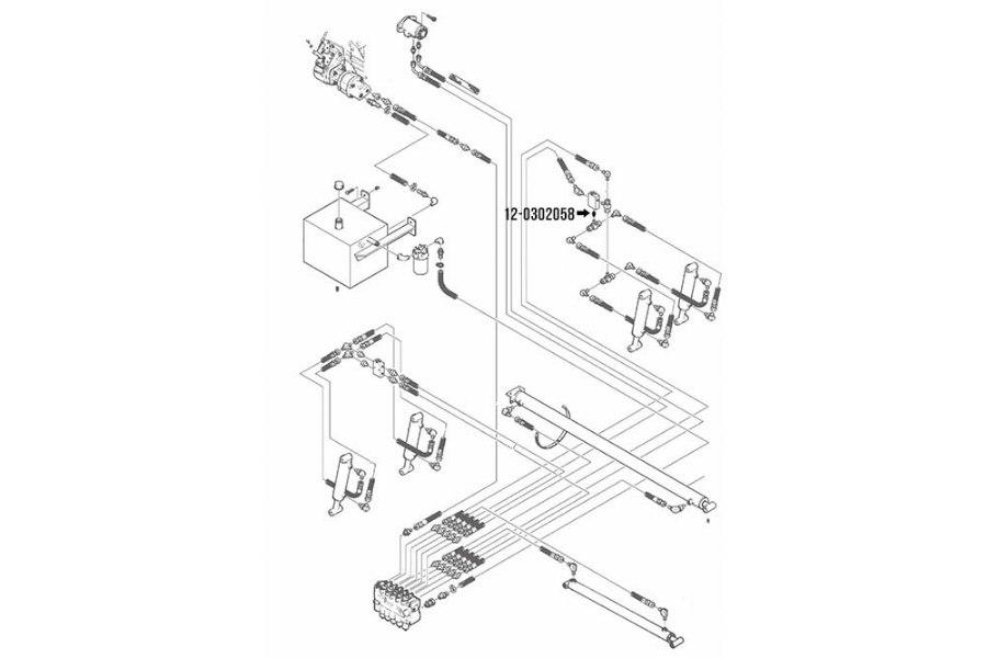 Picture of Miller Adapter, 3/8" Male x 1/4" Female