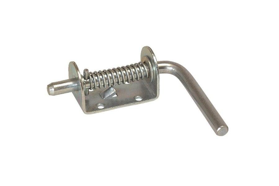 Picture of Buyers 1/2" Spring Latch Assembly with Short Handle - Zinc Plated