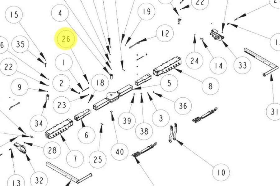 Picture of Miller Screw, Socket Head Fl 3/8 X 1
