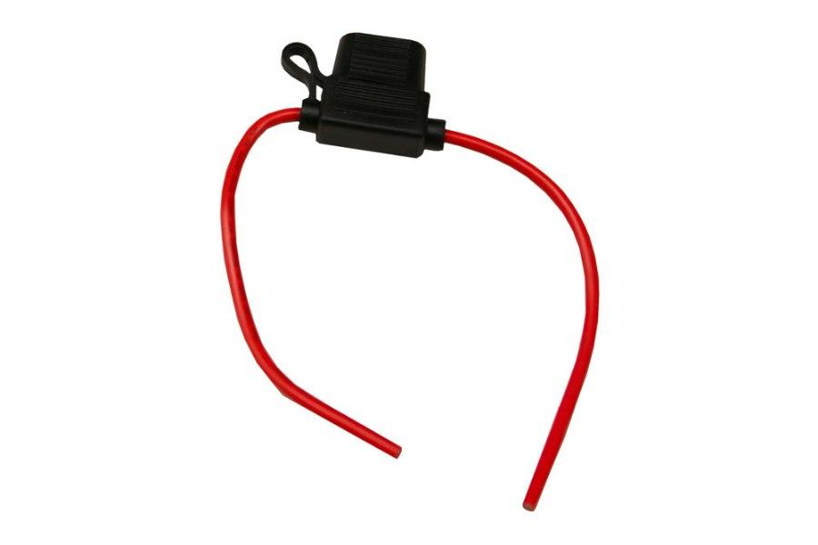 Picture of FUSE HOLDER,BLACK,12AWG