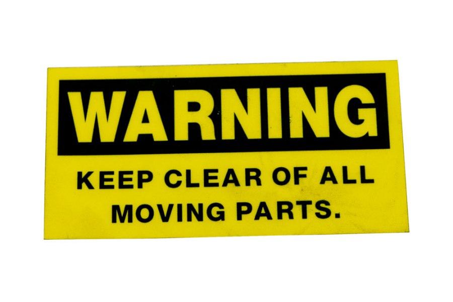 Picture of Decal, Keep Clear, Crossbar