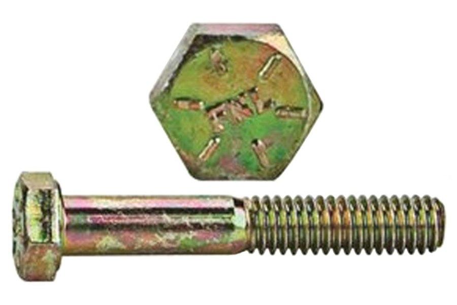 Picture of Grade 8 Coarse Yellow Zinc Finish Hex Cap Screw, 5/8" - 11 x 2"