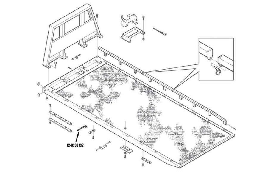 Picture of Miller Wire Cable Tie, 15-1/4"
