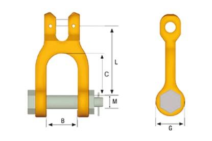 Picture of Gunnebo Classic Clevis Shackle GSA