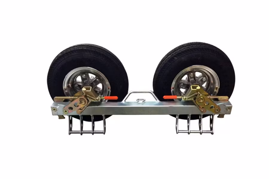 Picture of Collins Hi-Speed Dolly PRO Dolly Set Zinc Plated w/ Aluminum Axles and Aluminum Diamond Cut Wheels 4.80 x 8