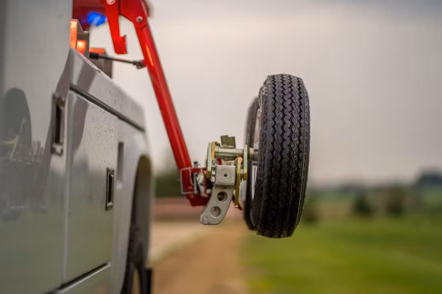 Picture of Collins Hi-Speed Dolly PRO Dolly Set Zinc Plated w/ Aluminum Axles and Aluminum Diamond Cut Wheels 4.80 x 8
