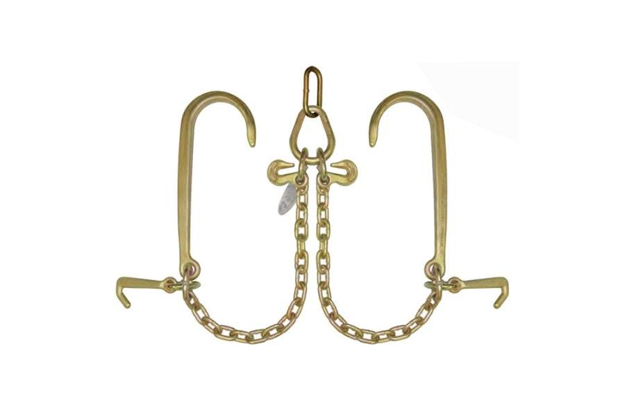 Picture of B/A Products Low Profile V-Chain w/15" J and Mini J-Hooks - 2'