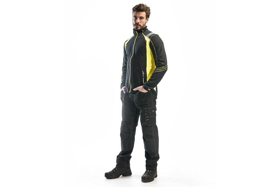 Picture of Blaklader Enhanced Visibility Micro Fleece Jacket