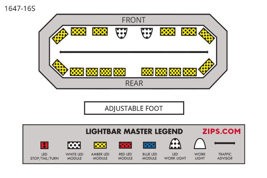 Picture of ECCO 16 Series 47" or 52" Light Bar