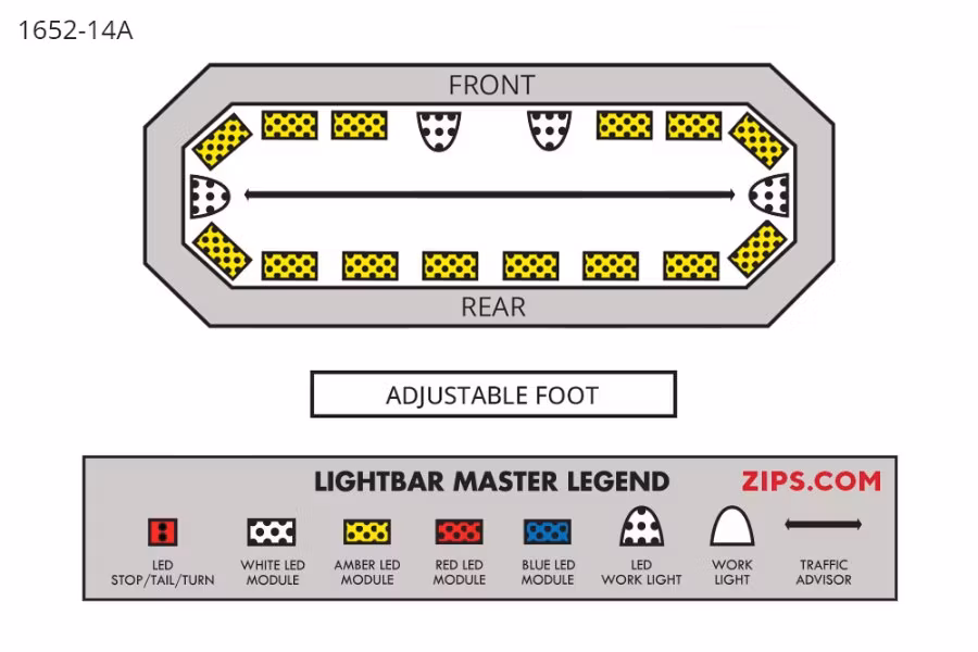 Picture of ECCO 16 Series 47" or 52" Light Bar