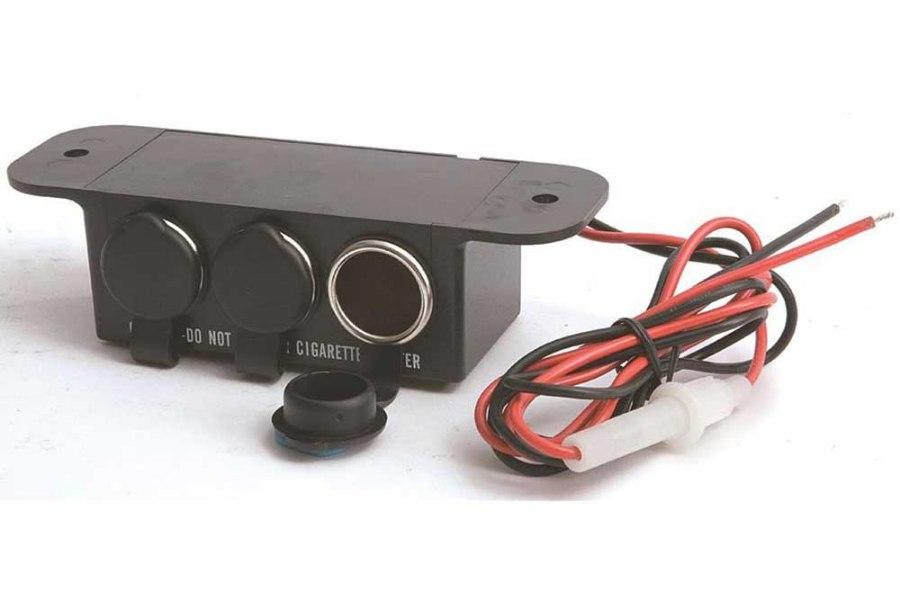 Picture of 12V MultiSockets, 3 Socket, Hardwired