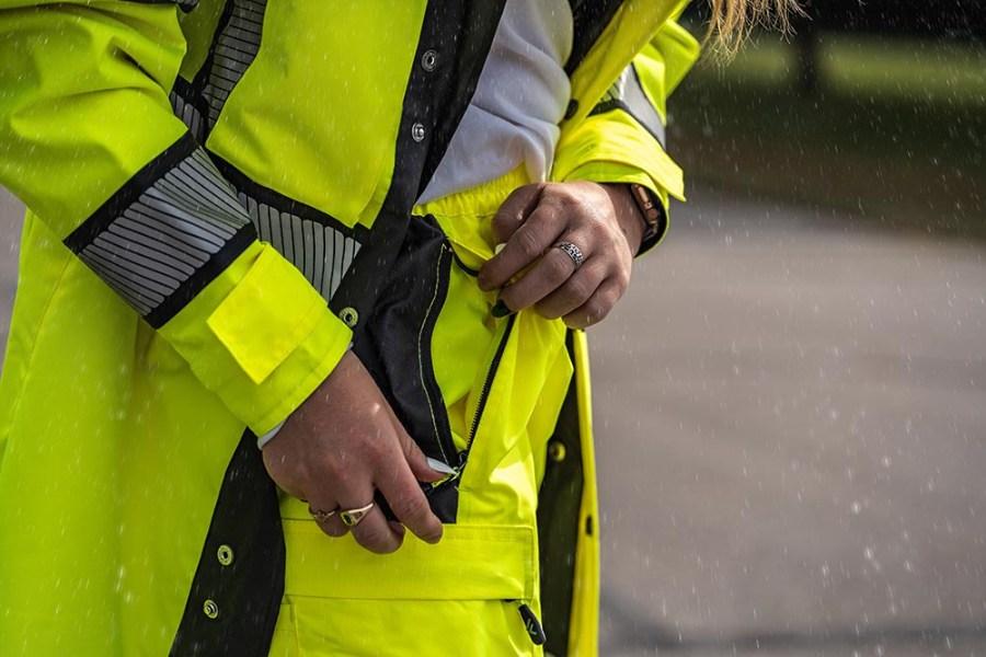 Picture of Portwest Hi-Vis Women's Rain Pants