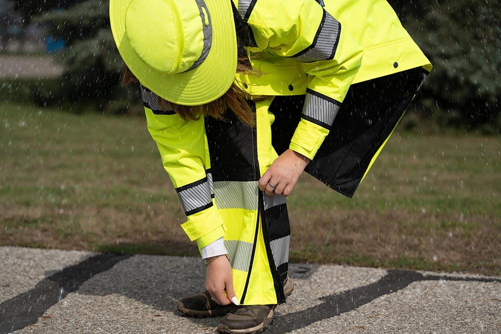 Picture of Portwest Hi-Vis Women's Rain Pants