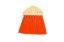 Picture of Bruske Orange Unflagged Lobby Broom with Wood Handle