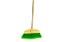 Picture of Bruske Green Flagged Bristle Poly Cap Broom with Metal Handle
