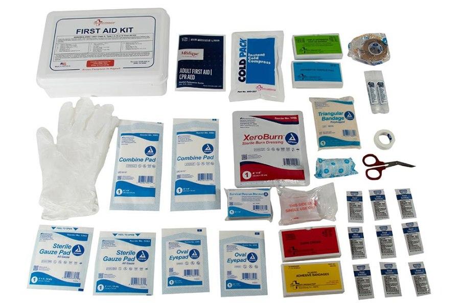 Top Safety Class A First Aid Kit | Zip's