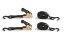 Picture of Ancra 1" Ratchet Tie-Down Set w/ Vinyl-Coated S-Hooks