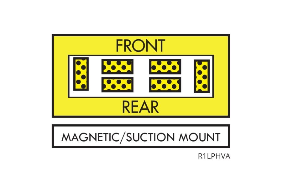 Picture of Whelen Responder Low Profile R1 Series Super LED Mini Light Bars