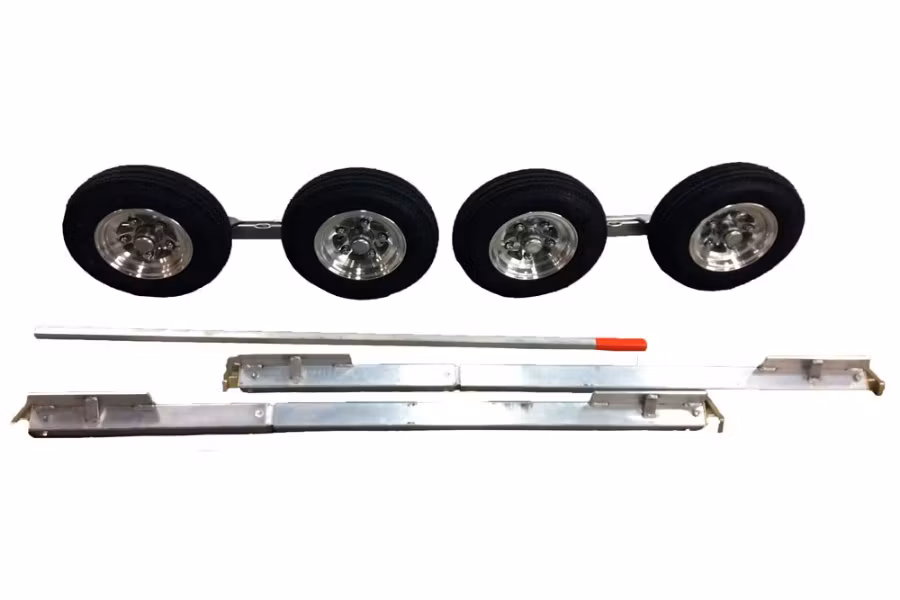 Collins Hi-Speed Dolly PRO Dolly Set Zinc Plated w/ Aluminum