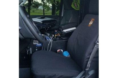 Picture of Tiger Tough 2014-2018 GMC 1500 and Chevrolet 1500 2015-2019 GMC 2500-3500 and Chevrolet 2500-3500 - Driver's Bucket - Gray