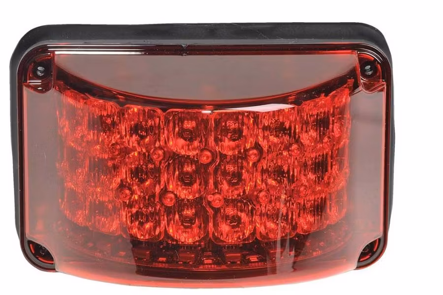 Picture of Whelen Surface-Mount Rota-Beam Warning Light, Red