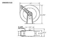 Picture of Reelcraft 80000 Series DEF Hose Reel