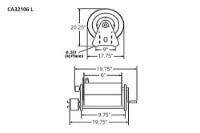 Picture of Reelcraft 30000 Series Hand Crank Hose Reel