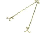 B/A V-Chain, Grade 70, 5/16" w/R, T and Mini J-Hooks, 2' Additional Angle