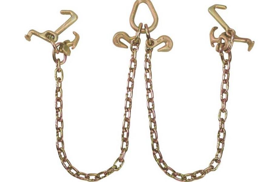 B/A V-Chain, Grade 70, 5/16" w/R, T and Mini J-Hooks, 2' Alternate View