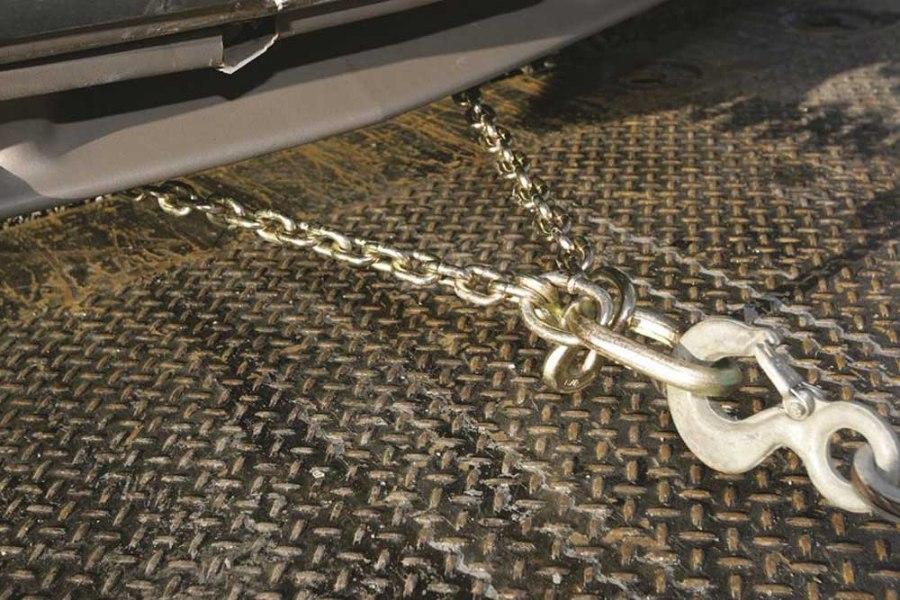 B/A V-Chain, Grade 70, 5/16" w/R, T and Mini J-Hooks, 2' Perspective View