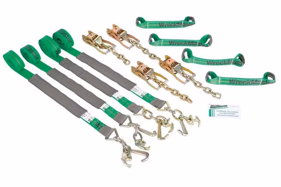 Picture of WreckMaster 8-Point Car Carrier Tie-Down Kit