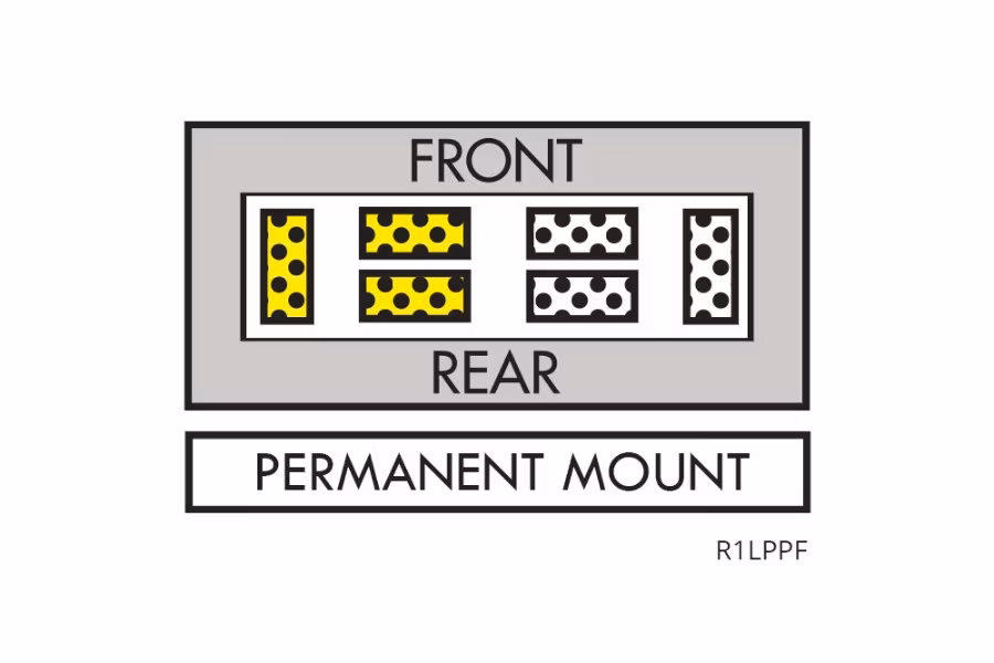 Picture of Whelen Responder Low Profile R1 Series Super-LED Mini Light Bars
