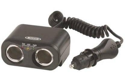 Picture of 12V MultiSockets, 2 Socket, 12V DC Plug