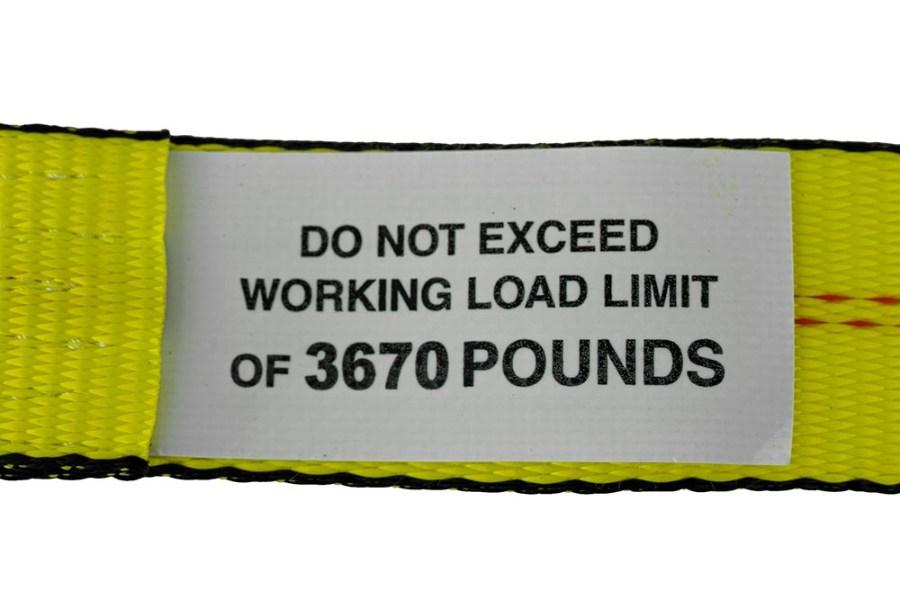 Picture of Zip's Car Hauler Tie-Down Replacement Strap w/ Swivel J Hooks