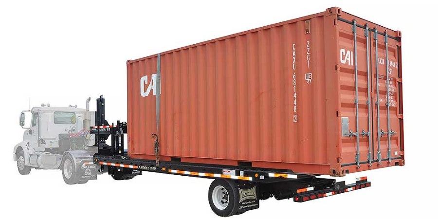 Picture of Landoll 342A Traveling Axle Container Trailers