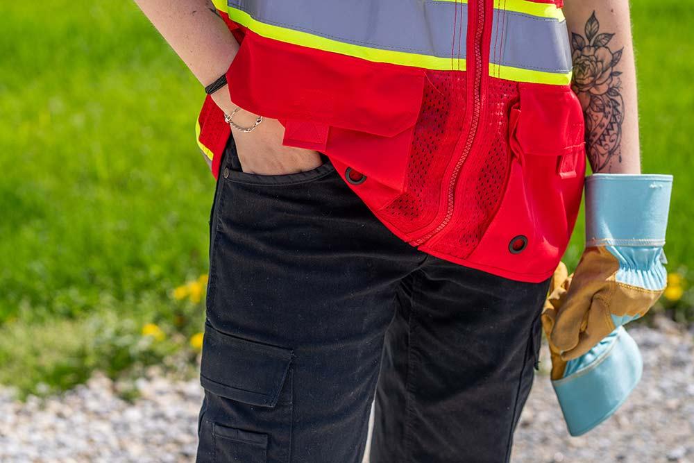 Picture of Tough Duck Women's Stretch Waist Cargo Pant