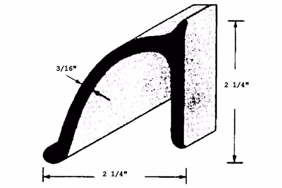 Picture of Rub-A-Fender Fenderette Fender Flare 2-1/4" Wide