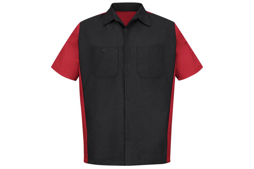 Picture of Red Kap Short Sleeve Two-Tone Crew Shirt