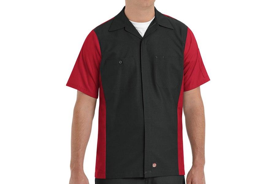 Picture of Red Kap Short Sleeve Two-Tone Crew Shirt