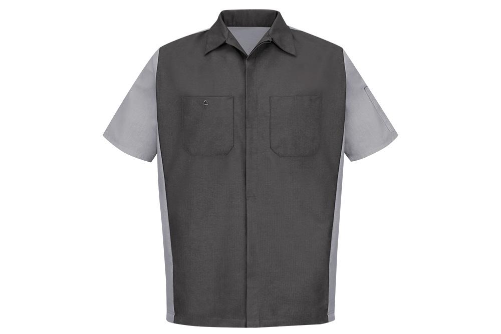 Picture of Red Kap Short Sleeve Two-Tone Crew Shirt