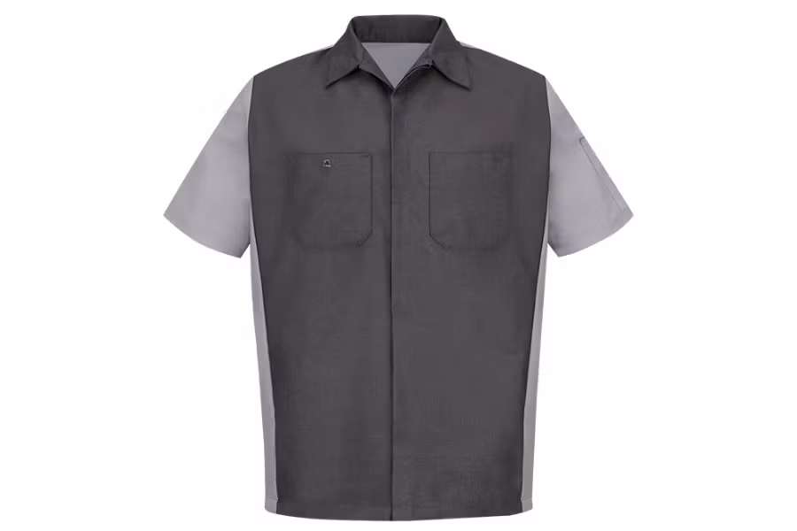 Picture of Red Kap Short Sleeve Two-Tone Crew Shirt