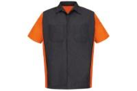 Picture of Red Kap Short Sleeve Two-Tone Crew Shirt