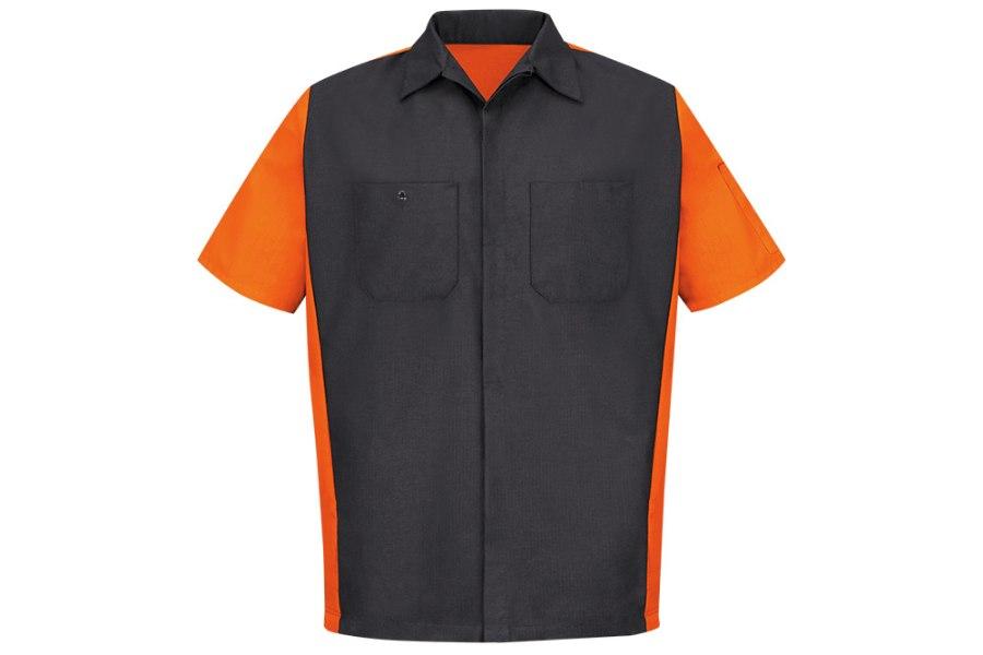 Picture of Red Kap Short Sleeve Two-Tone Crew Shirt