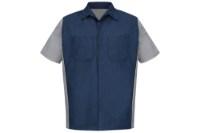 Picture of Red Kap Short Sleeve Two-Tone Crew Shirt