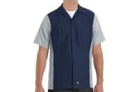 Picture of Red Kap Short Sleeve Two-Tone Crew Shirt