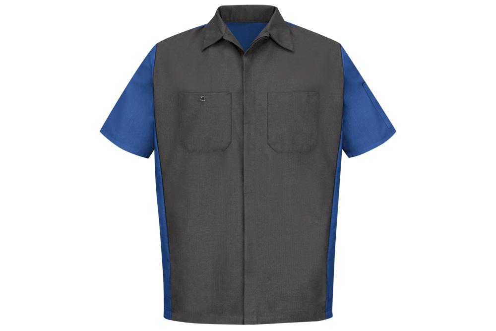 Picture of Red Kap Short Sleeve Two-Tone Crew Shirt