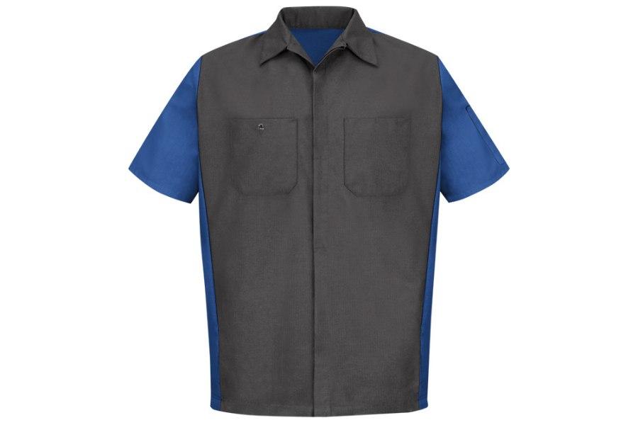 Picture of Red Kap Short Sleeve Two-Tone Crew Shirt