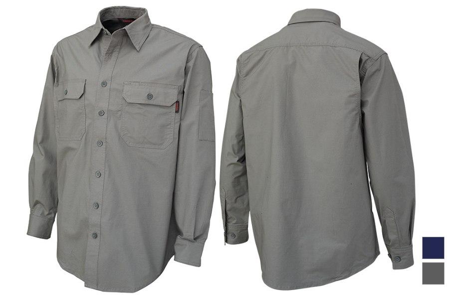 Picture of Tough Duck Long Sleeve Stretch Ripstop Shirt