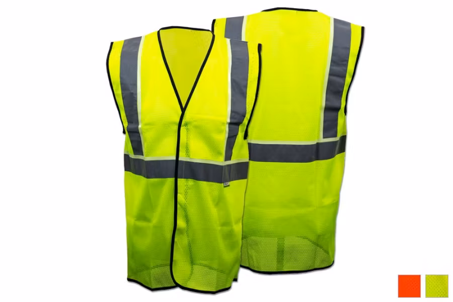 Picture of Alpha Workwear Class 2 Glow-in-the-Dark Classic Safety Vest