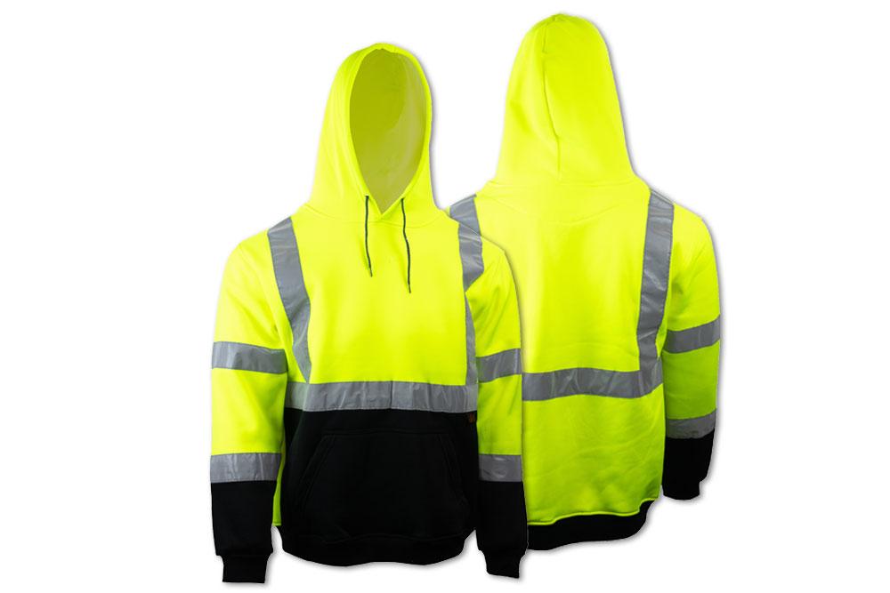Picture of GSS Safety Class 3 Pullover Hooded Fleece Sweatshirt
